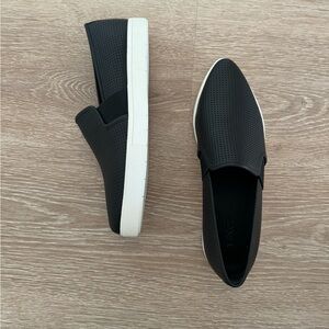 Vince Pierce Perforated Leather Slip-on Shoe Size 7 - new in box